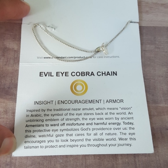 Alex and Ani Jewelry Alex And Ani Evil Eye Pull Bracelet Sterling